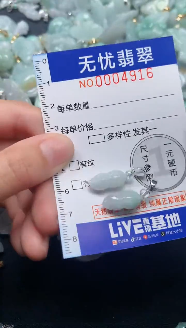 颈饰未镶嵌翡翠4916