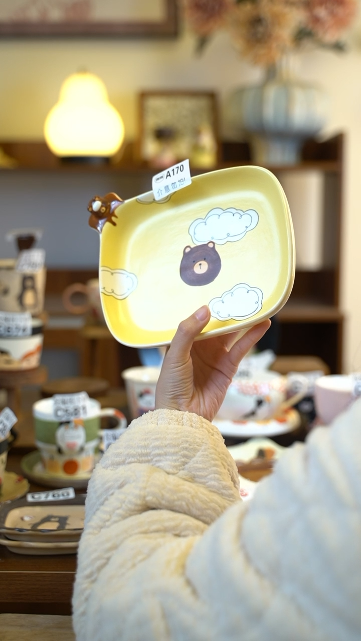 摆件陶A170 阿满屋手工手作陶瓷 