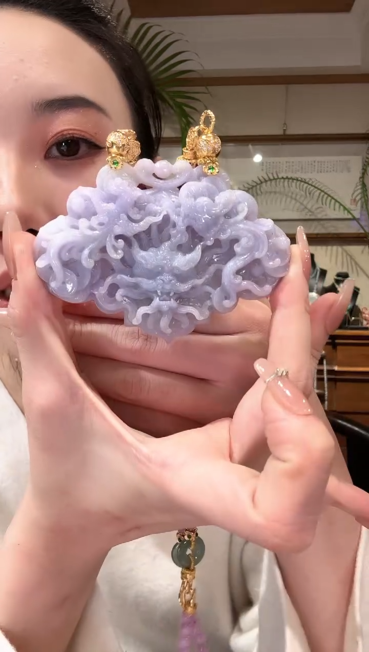 【闪购商品】翡翠颈饰未镶嵌国风