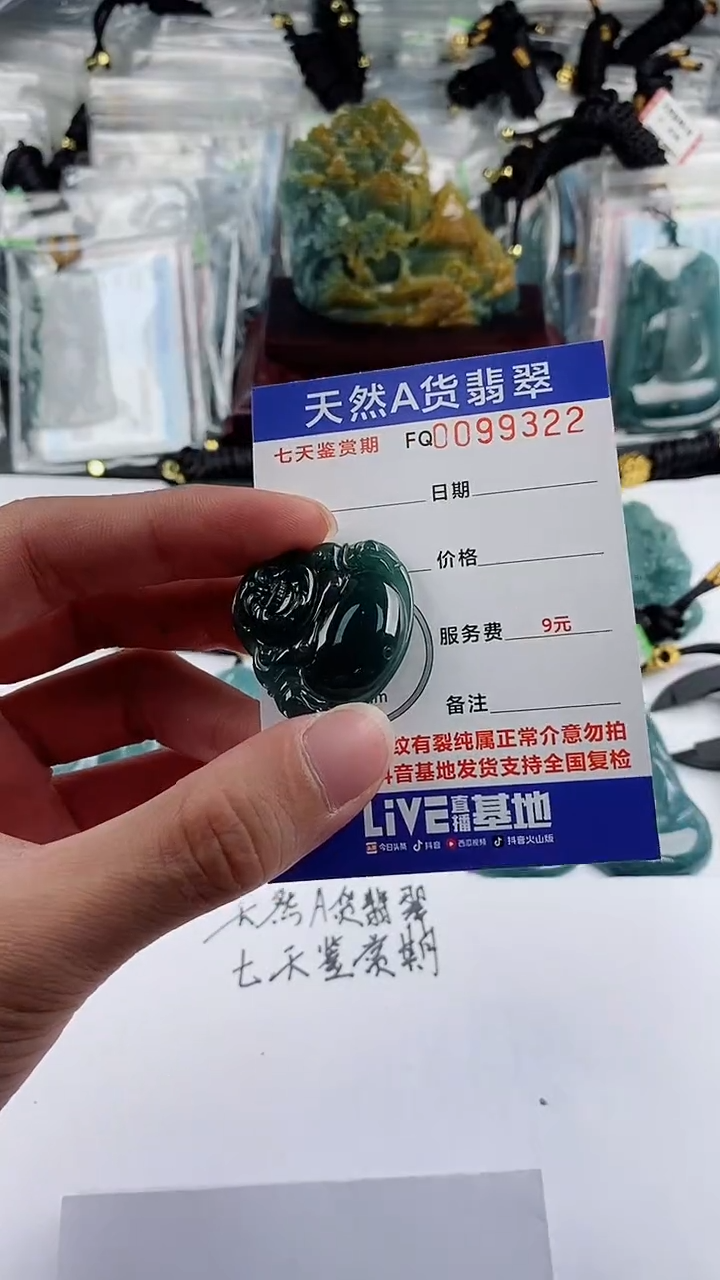 【闪购商品】翡翠颈饰未镶嵌多样性一件随机发货 佛公68