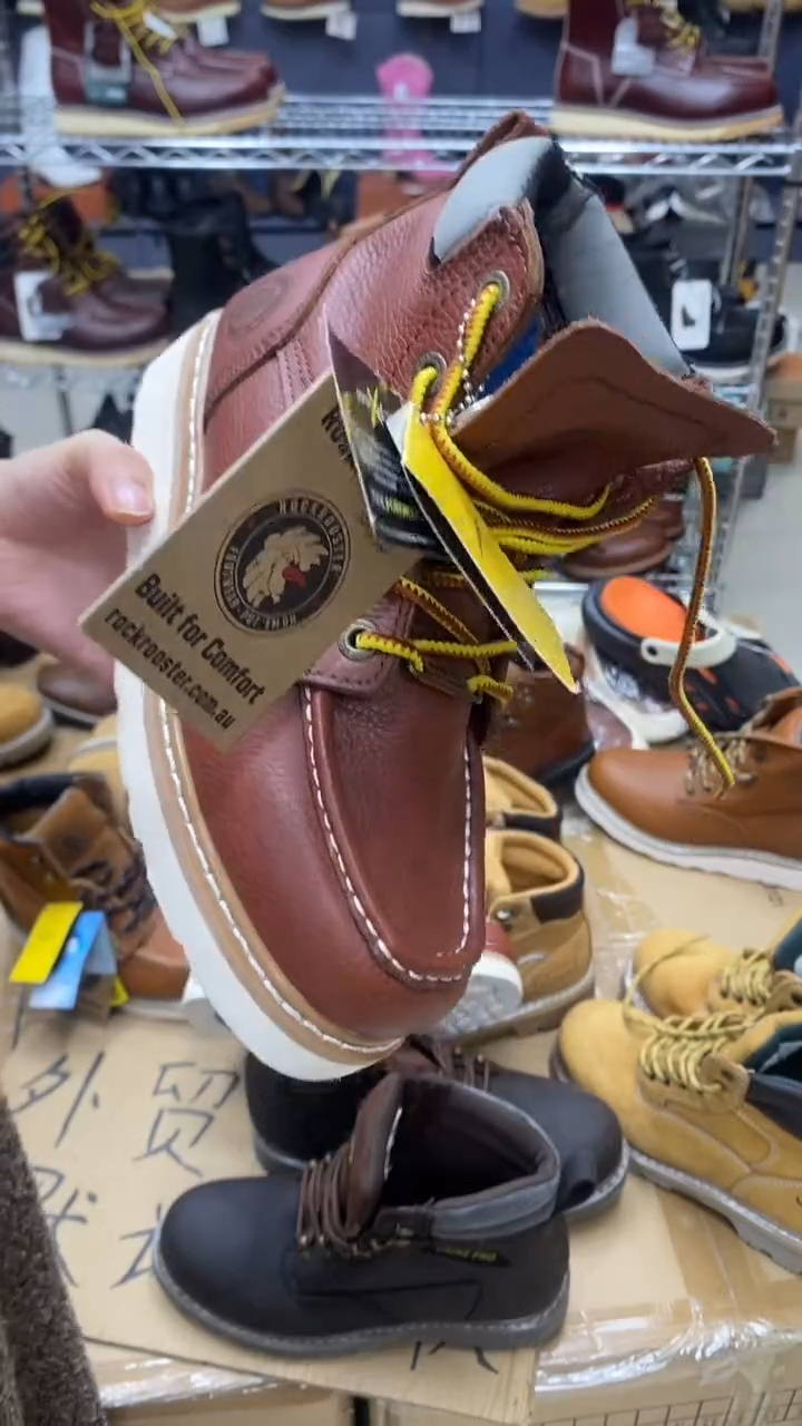 牛皮40码，V360 运动鞋码，工装靴 默认瑕疵 领口氧化
