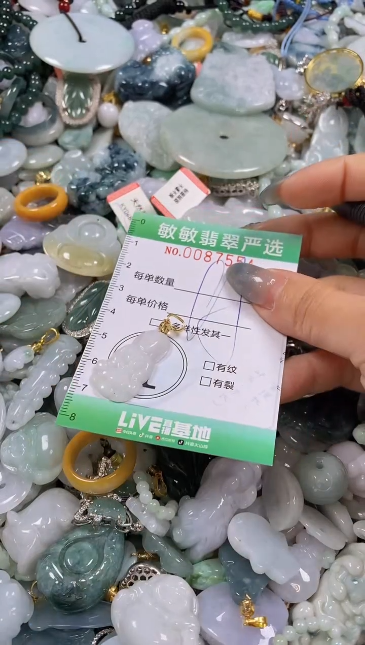 【闪购商品】翡翠颈饰未镶嵌闪购0087554