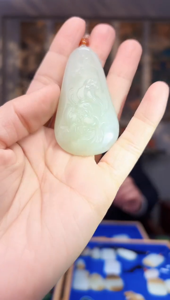 【闪购商品】和田玉挂件未镶嵌拍一发一