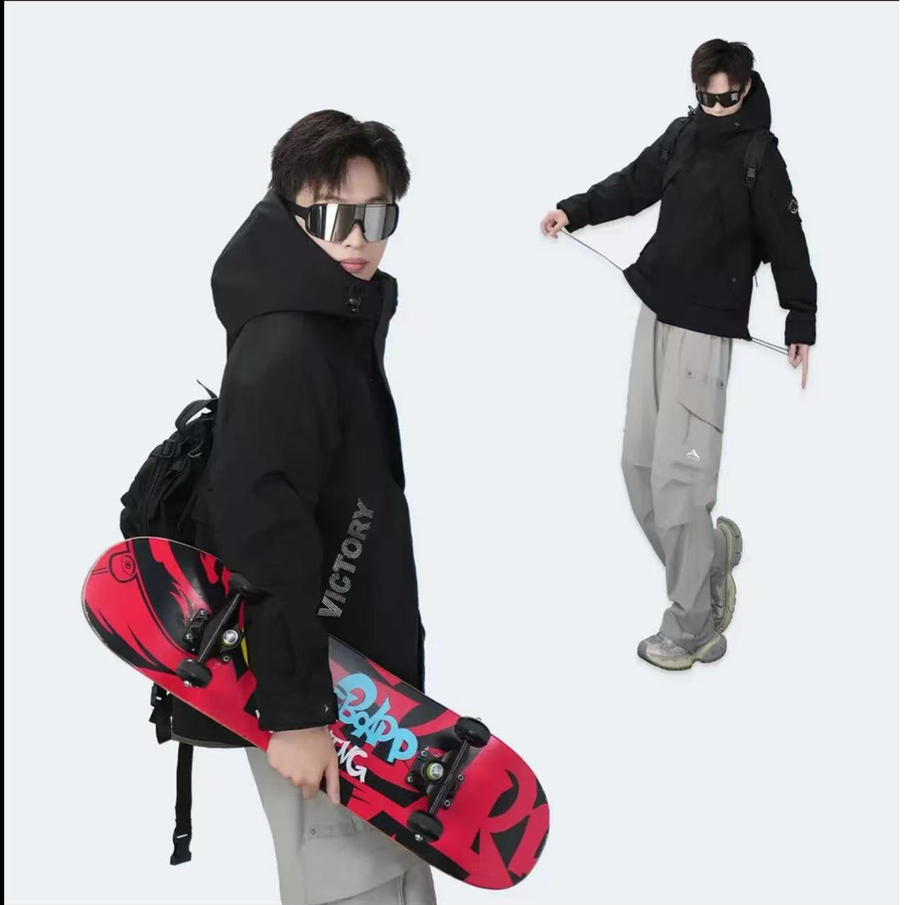 Y总#冬季休闲时尚保暖百搭外套潮流-非标5853-1