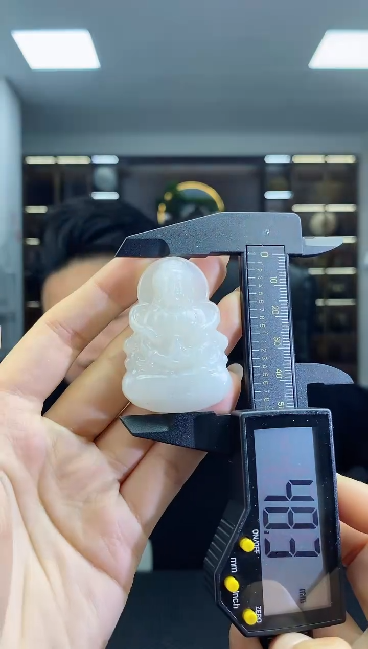 【闪购商品】和田玉颈饰未镶嵌观音清货3