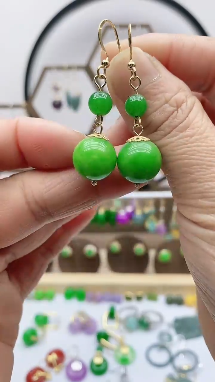 未镶嵌翡翠耳饰37