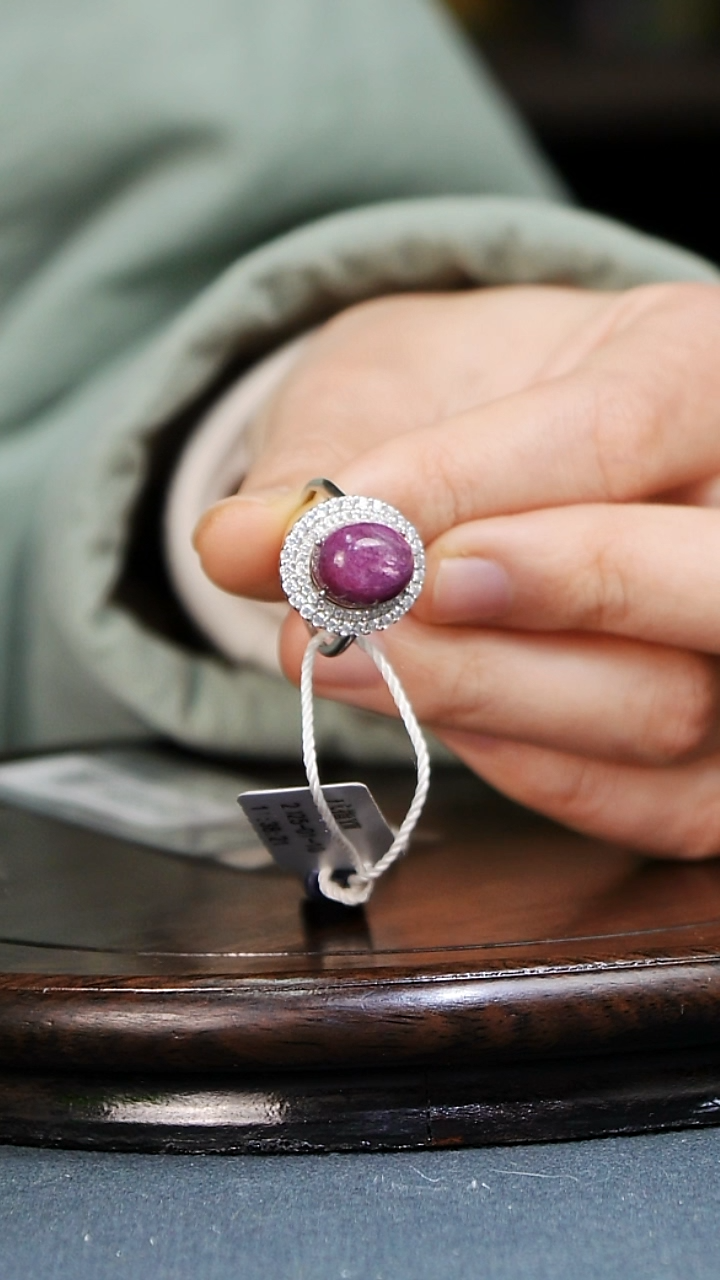 【闪购商品】铜文山居K红宝石戒指