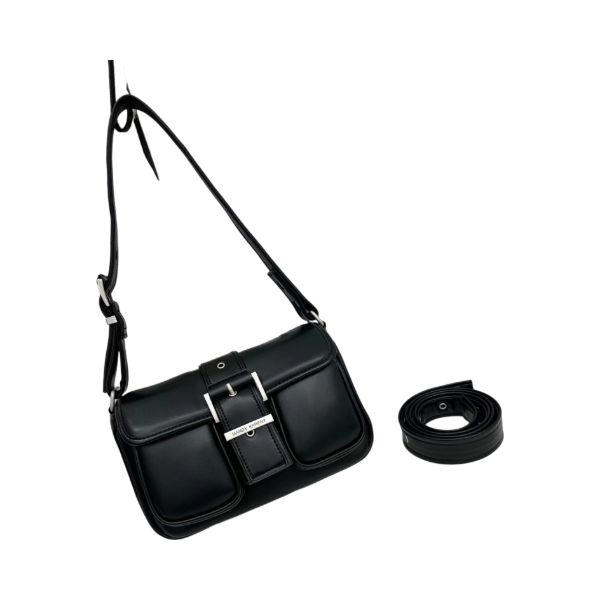 【云云甄选】FES-5016-黑色-26*7*16轻奢时尚女士新款单肩斜挎包