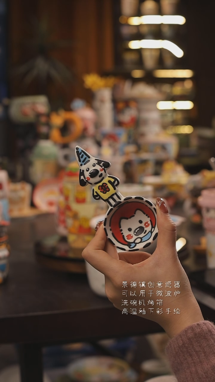 景德镇釉下彩绘设计师款式陶瓷