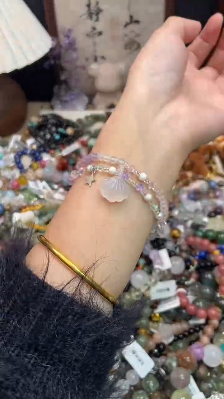 未镶嵌手链萤石264