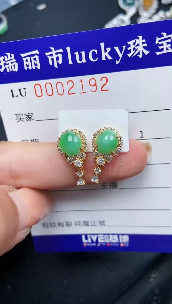 【闪购商品】翡翠颈饰银S925镶嵌2192