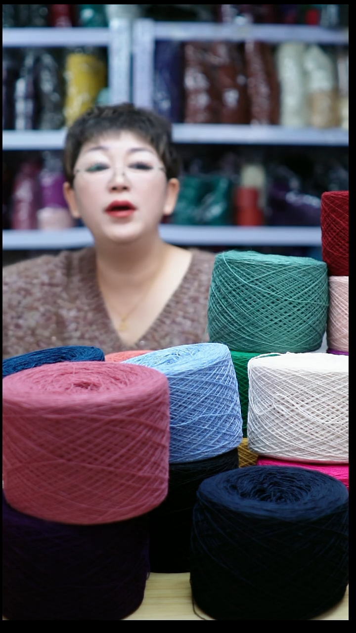 羊绒欢姐编织E154