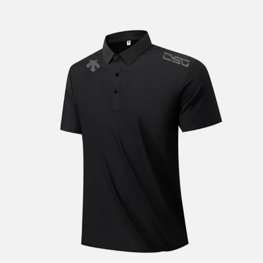 【D-海外撤柜】2025年夏季冰丝速干POLO短袖时尚D-R2