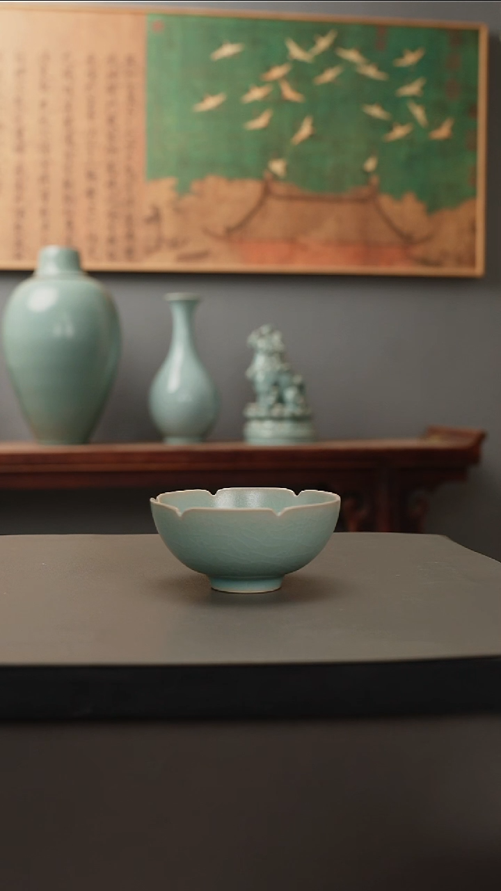 原产地原矿     花口杯 