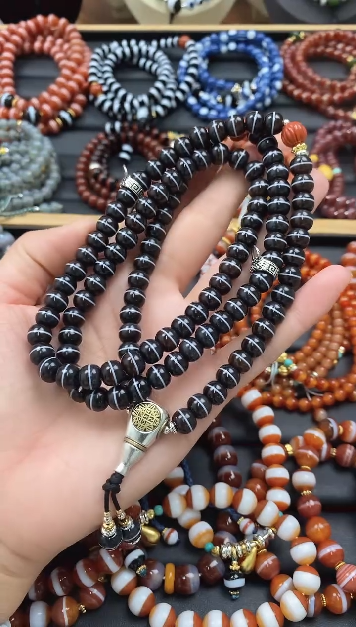 【闪购商品】玛瑙/玉髓108未镶嵌108粒