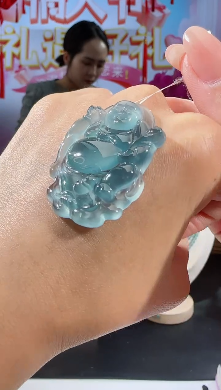 【闪购商品】翡翠吊坠(不含链)未镶嵌佛多样性发一