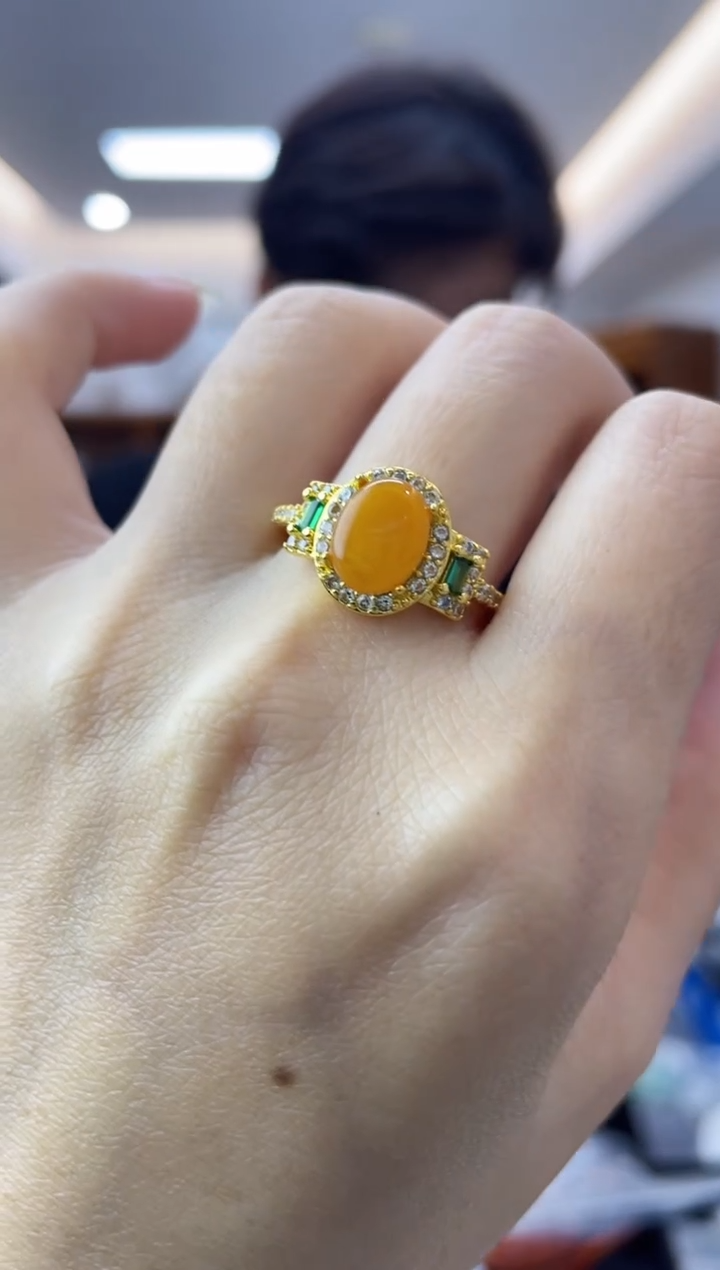 【闪购商品】蜜蜡裸石未镶嵌多样性一件发货