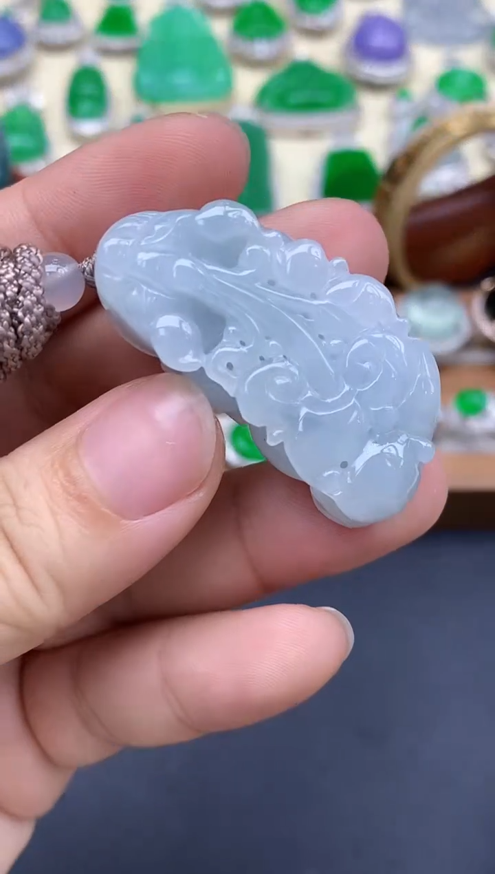 颈饰未镶嵌翡翠48-中国好珍宝