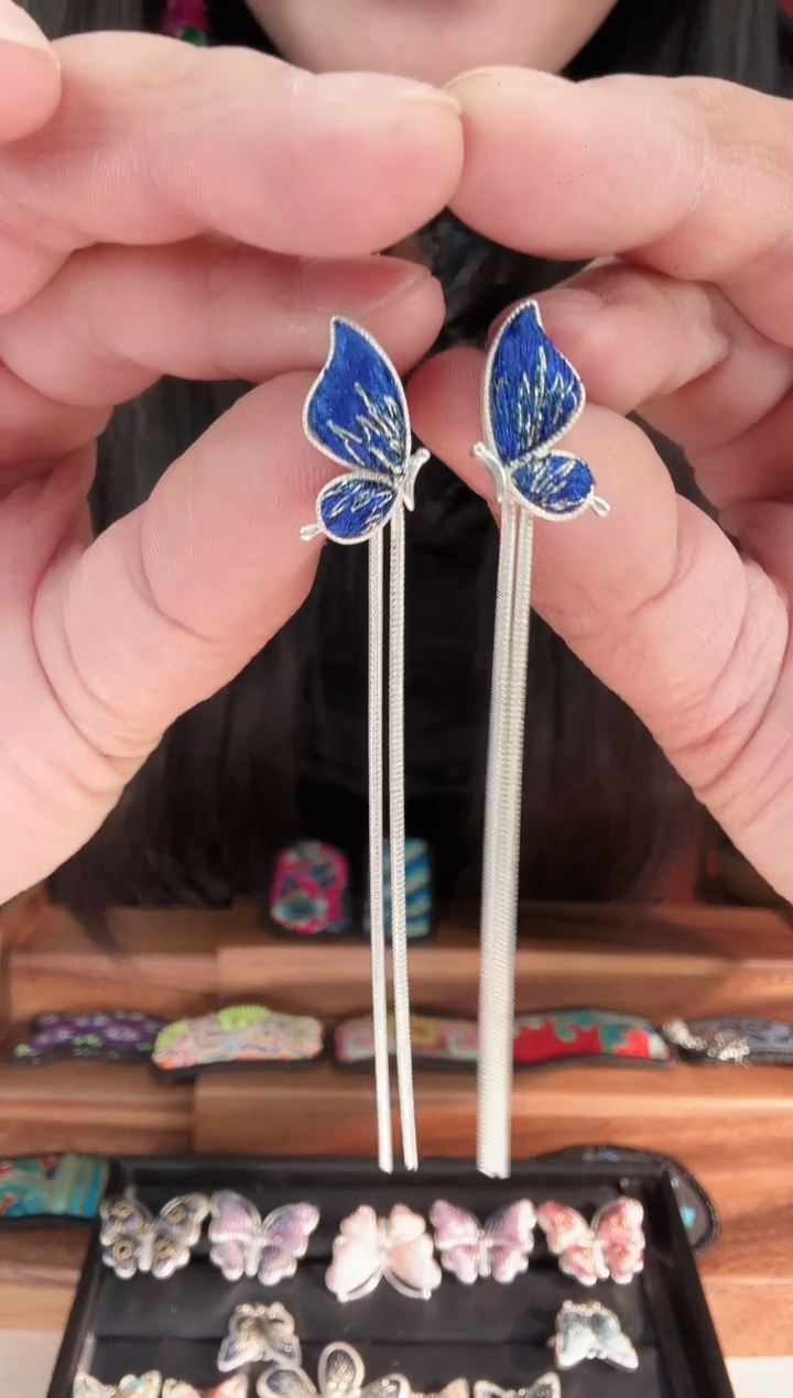 织绣长红苗银苗绣手工首饰40