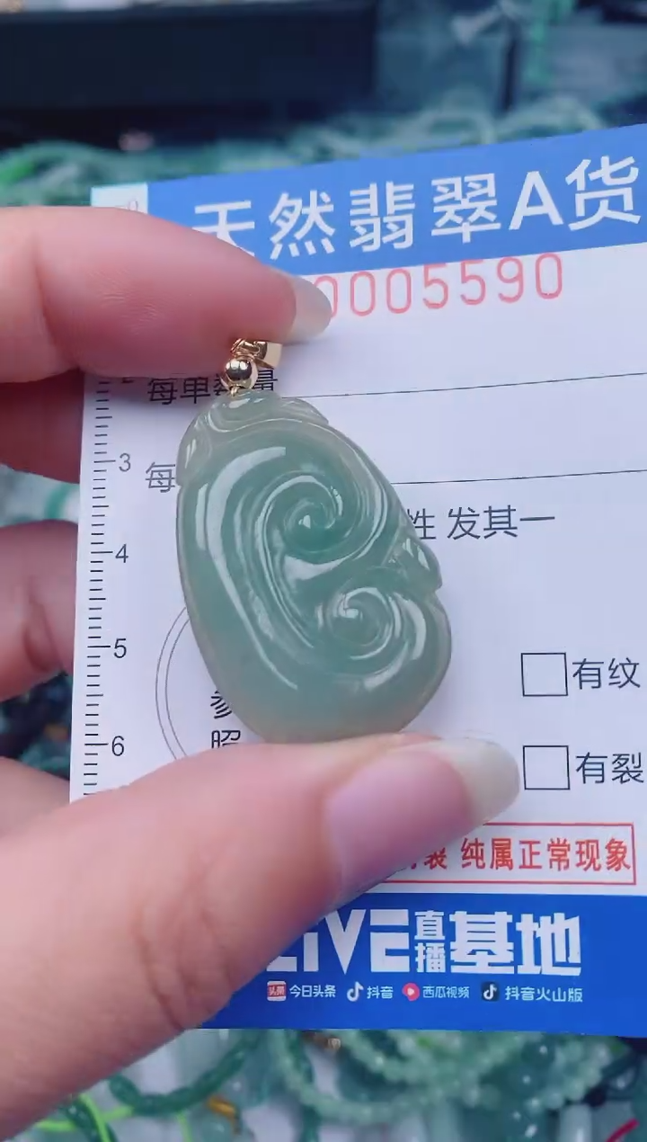 颈饰未镶嵌翡翠00005590