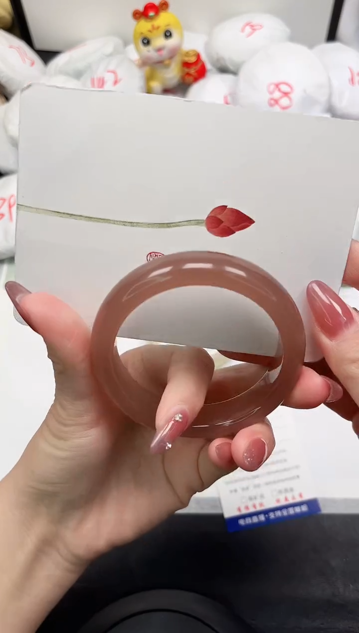 【闪购商品】石英质玉手镯未镶嵌14-57.7