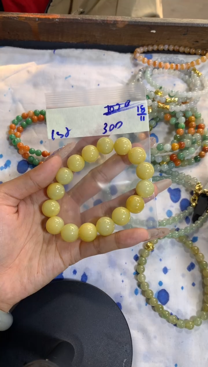 未镶嵌珠串定制翡翠天然缅甸翡翠 