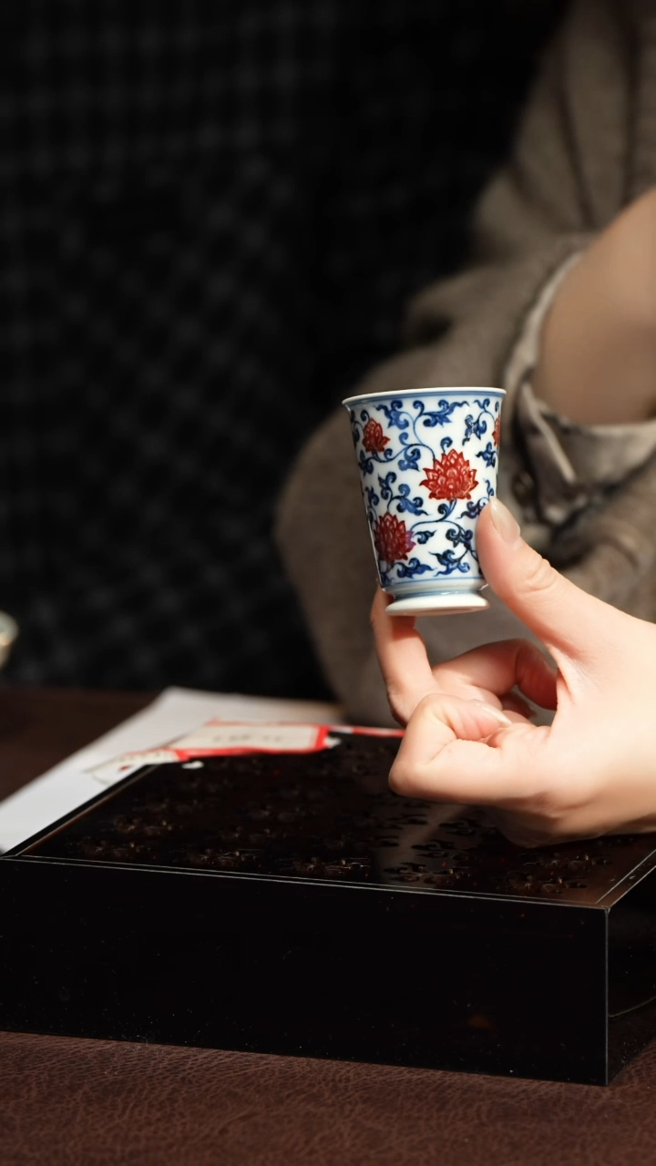 【闪购商品】S永明尚玩缠枝闻香高杯