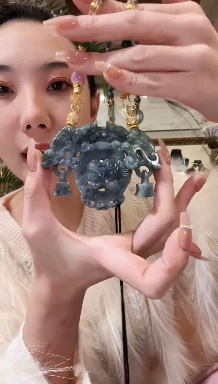 【闪购商品】翡翠颈饰未镶嵌国风