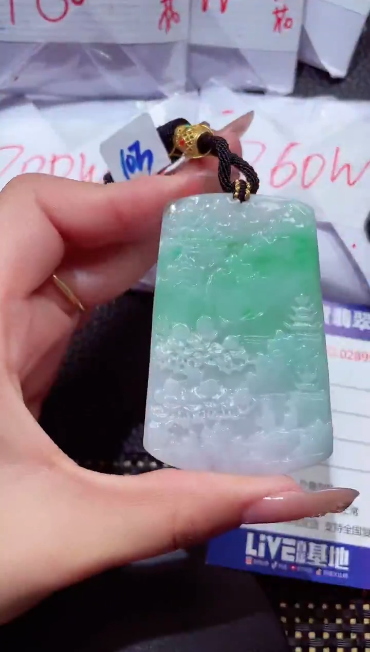 颈饰未镶嵌翡翠406