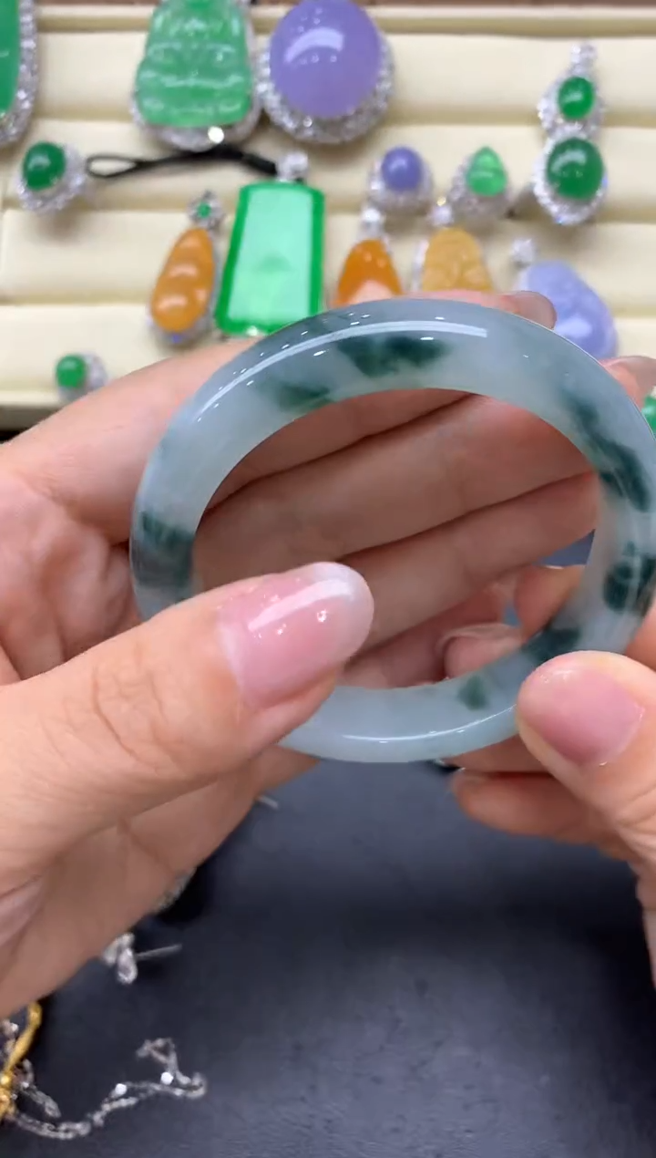 【闪购商品】翡翠手镯未镶嵌83-中国好珍宝