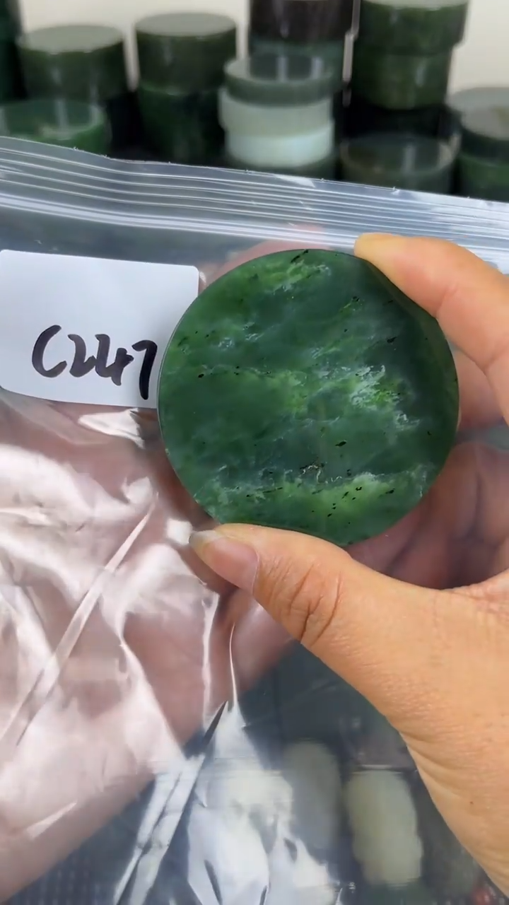 和田玉未镶嵌珠宝半成品镯芯