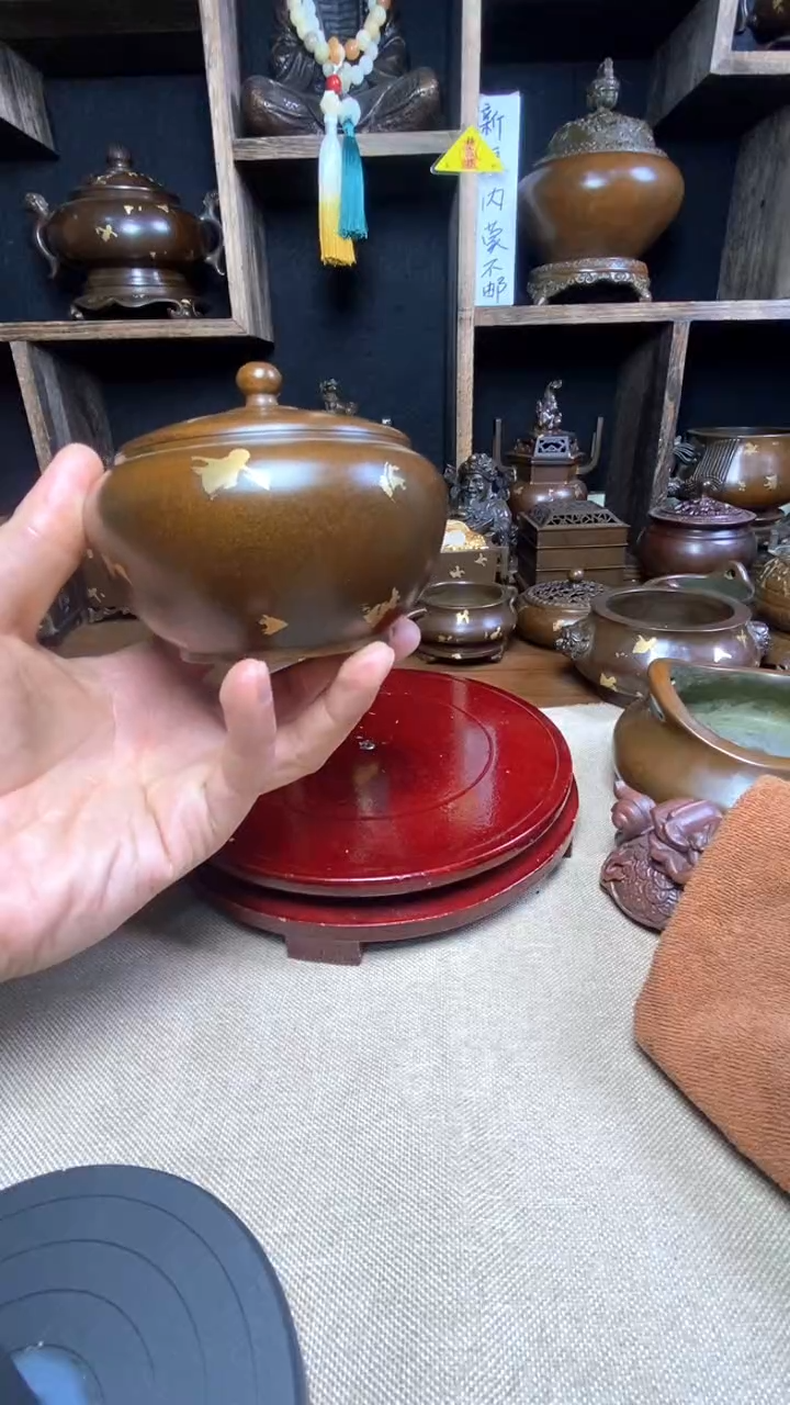 【闪购商品】纯铜 精品铜 摆件熏香炉/摆件/