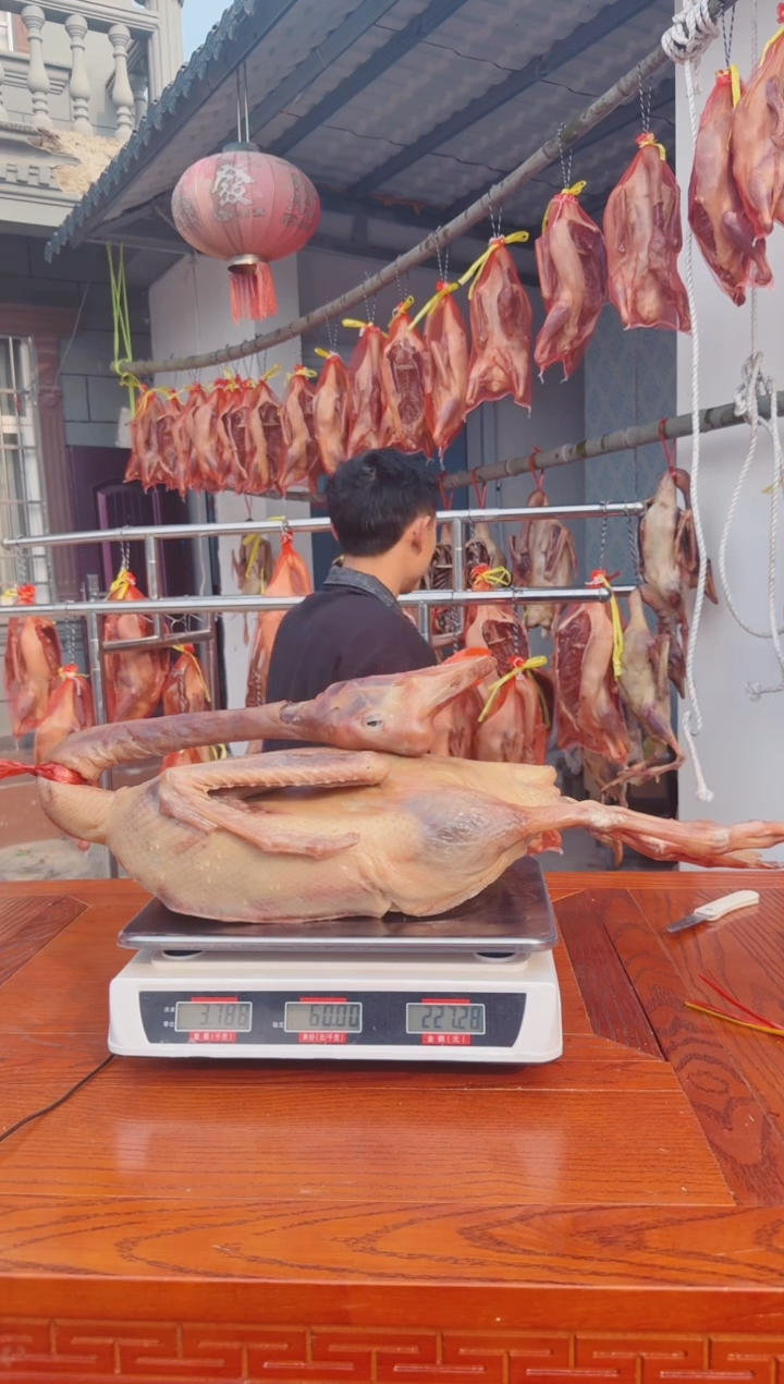 120天中国大陆广德炖锅【7.58斤】皖南农家散养大白鹅纯手工