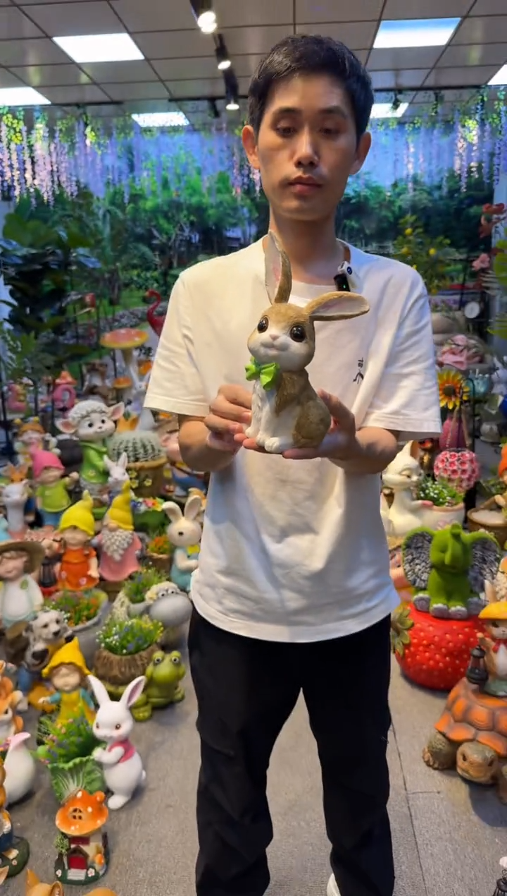 陶瓷花园庭院摆件&00&