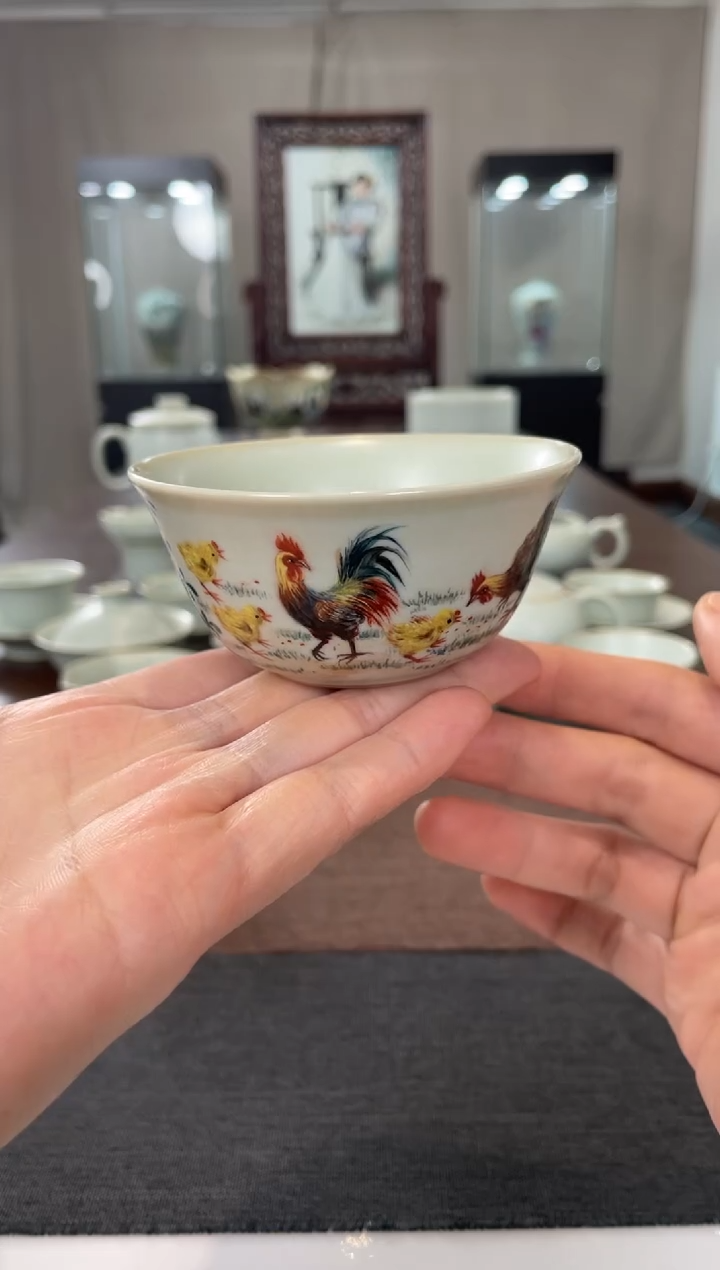 【闪购商品】杯子余秀华老师作品鸡缸杯（鸡）