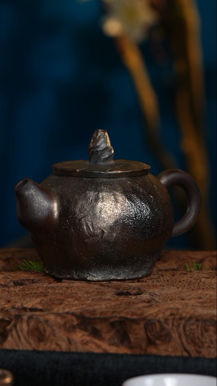 【闪购商品】【259】已开价  柴烧手捏壶