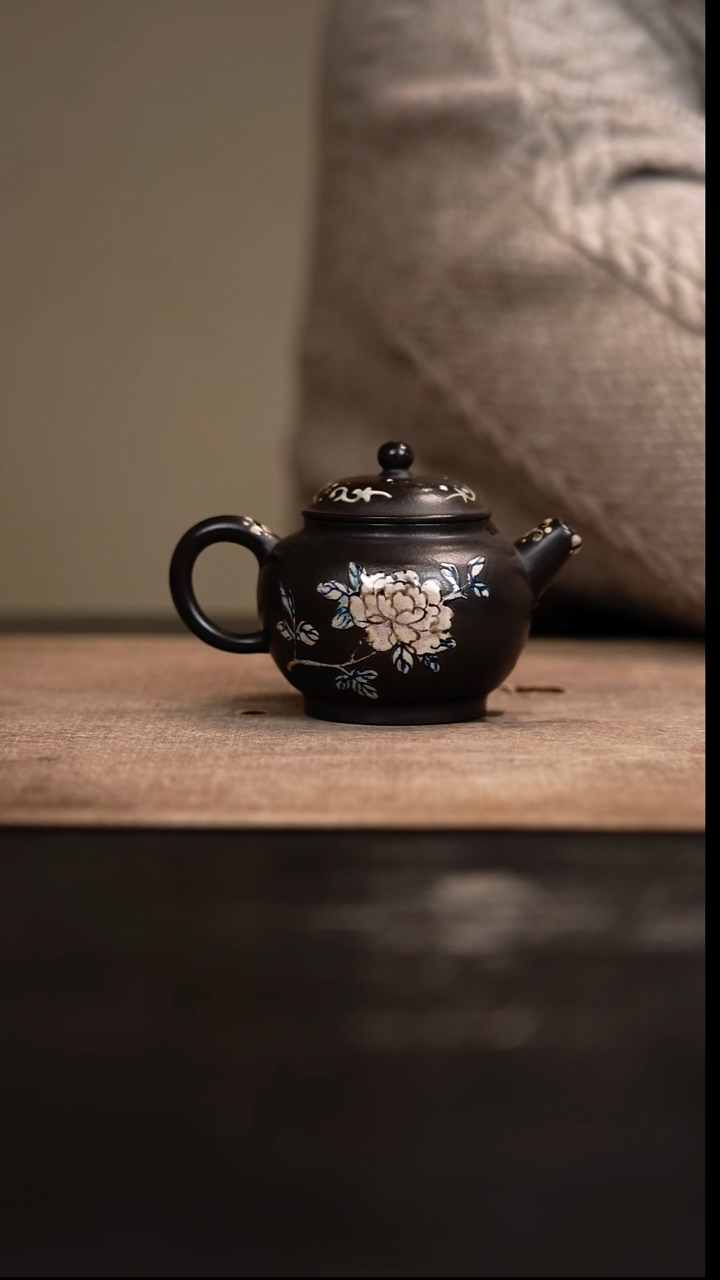 【闪购商品】紫砂茶壶掇只朱泥捂灰