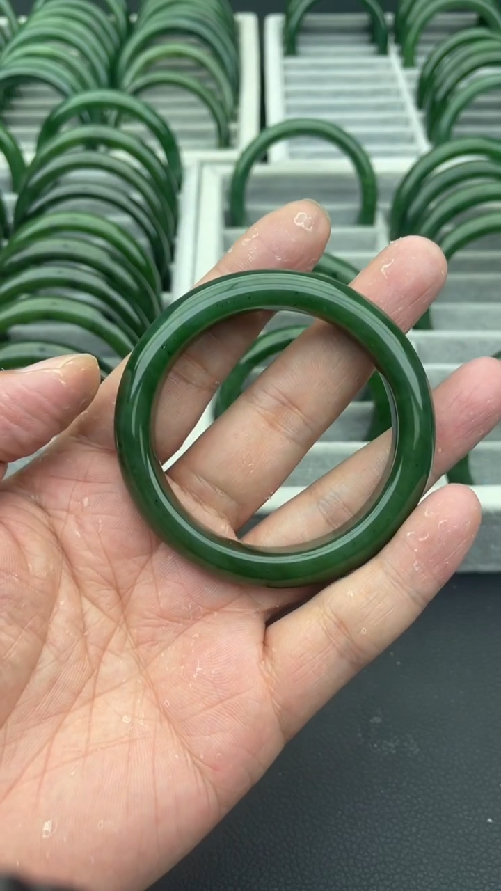 未镶嵌手镯和田玉（碧玉）29-54