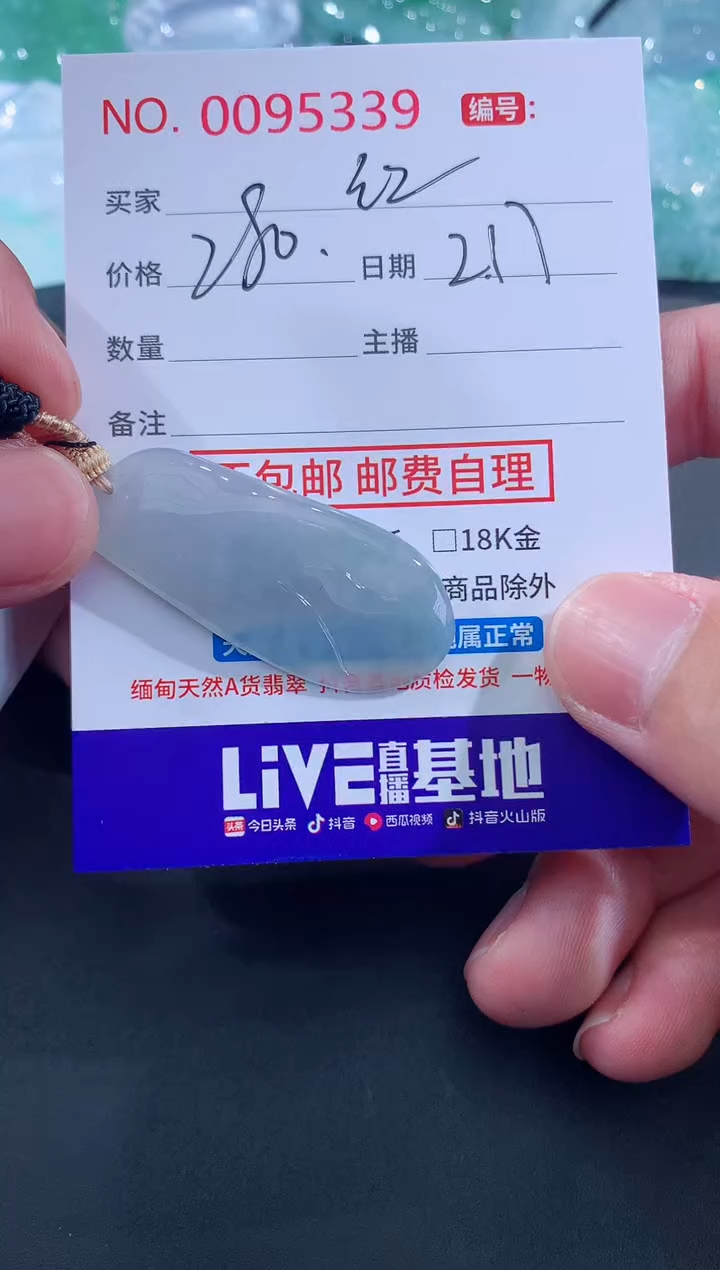 【闪购商品】翡翠颈饰未镶嵌红