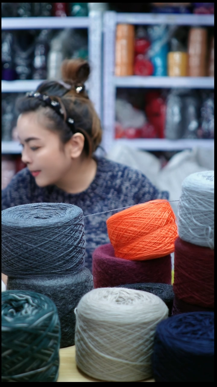 羊毛欢姐手编线D394