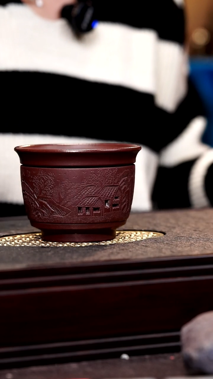 【闪购商品】紫砂茶杯精品紫砂杯52