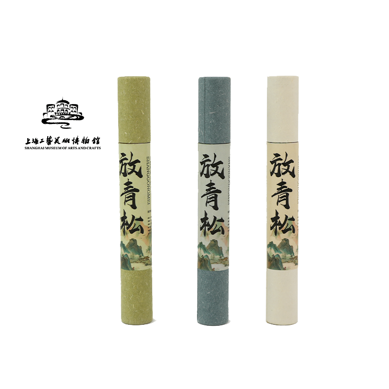 上海工艺美术博物馆【线香】家用室内香薰 去除异味 送三层莲花香插