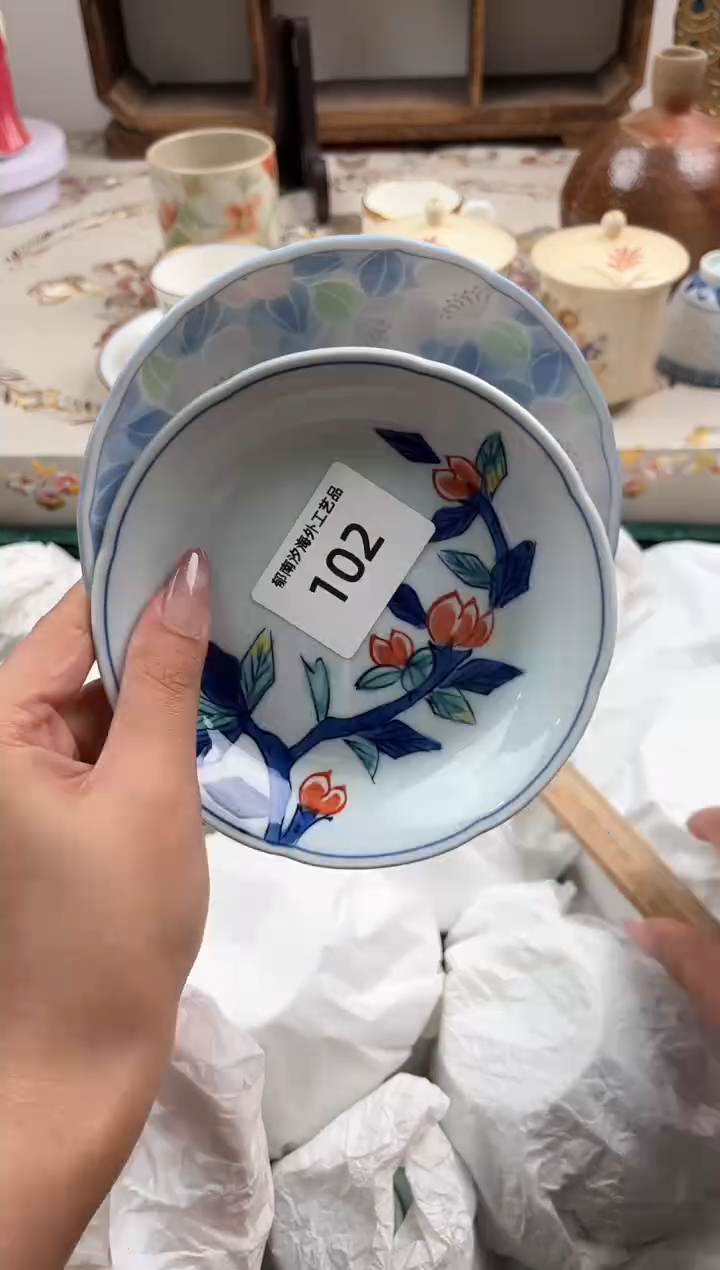 瓷片盛*红B         102
