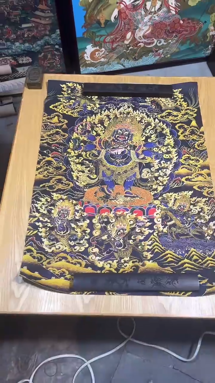 卷轴画卷轴画唐卡商品