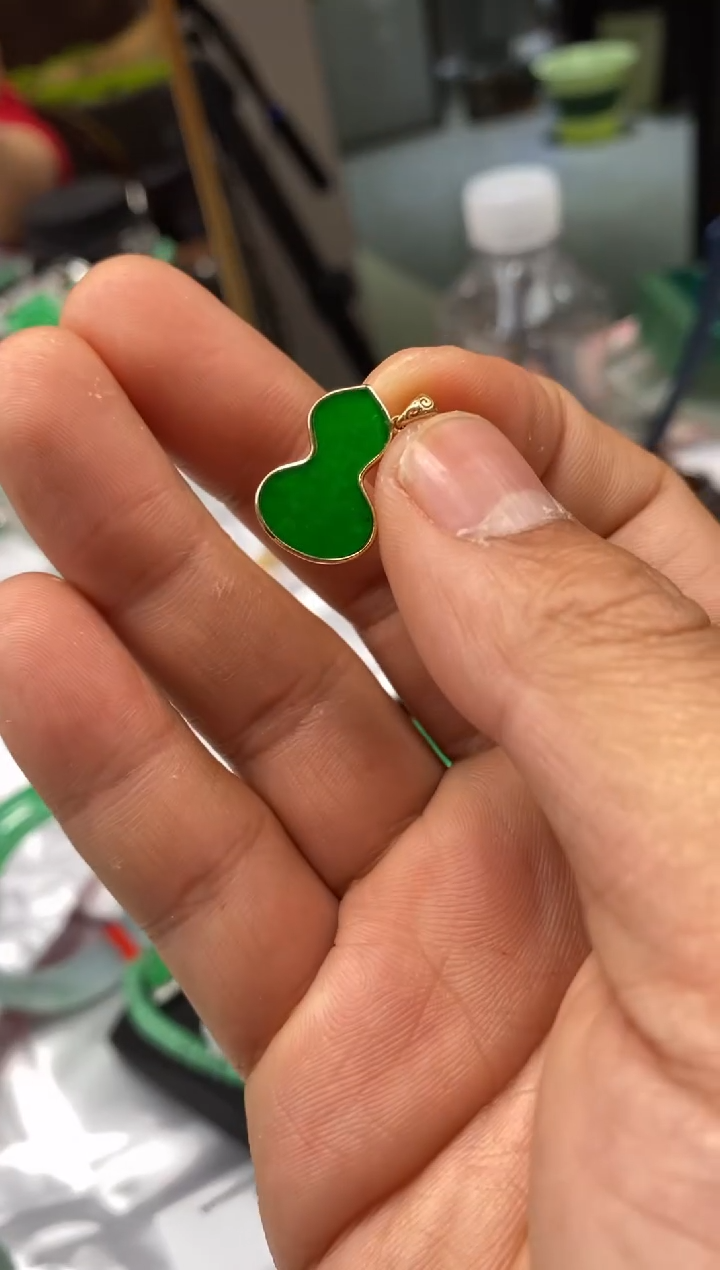 吊坠(不含链)未镶嵌翡翠fdk631