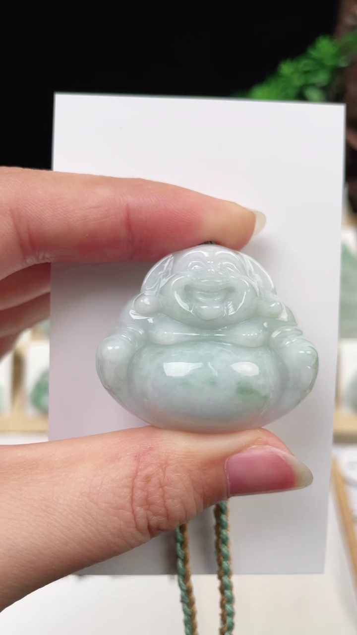 【闪购商品】翡翠颈饰未镶嵌佛公