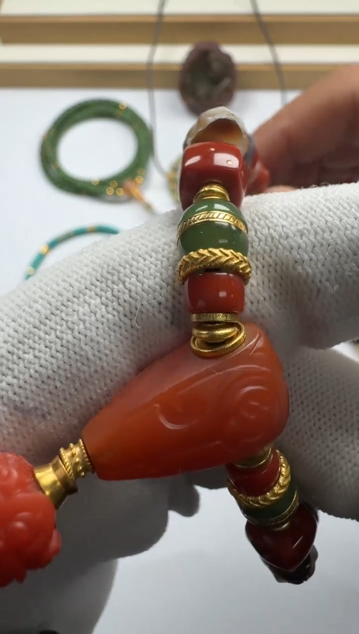 【闪购商品】南红玛瑙手串手串未镶嵌手串手串