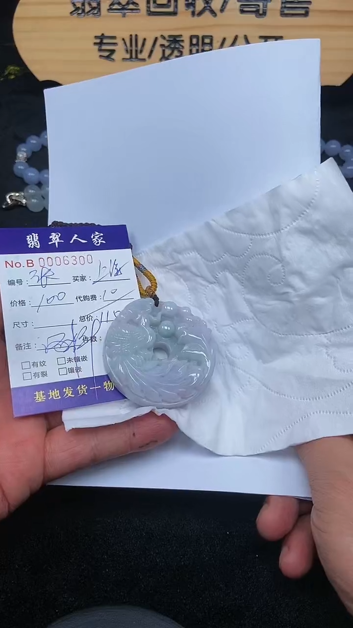 【闪购商品】翡翠颈饰未镶嵌000000000240