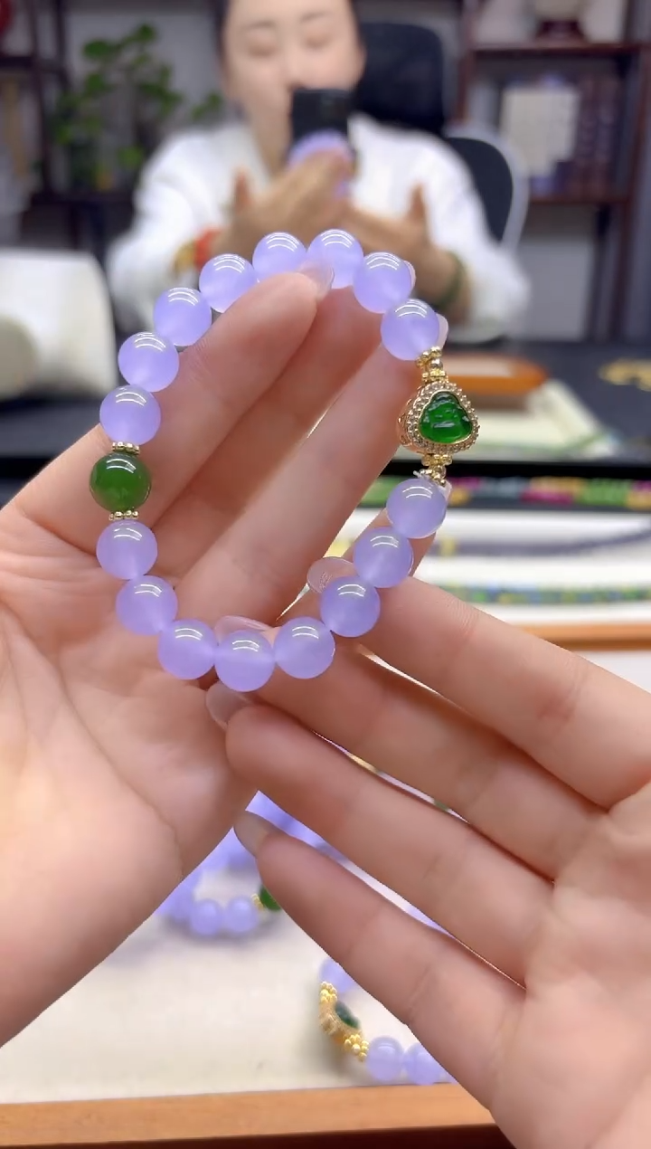 未镶嵌手链翡翠DIY款S955