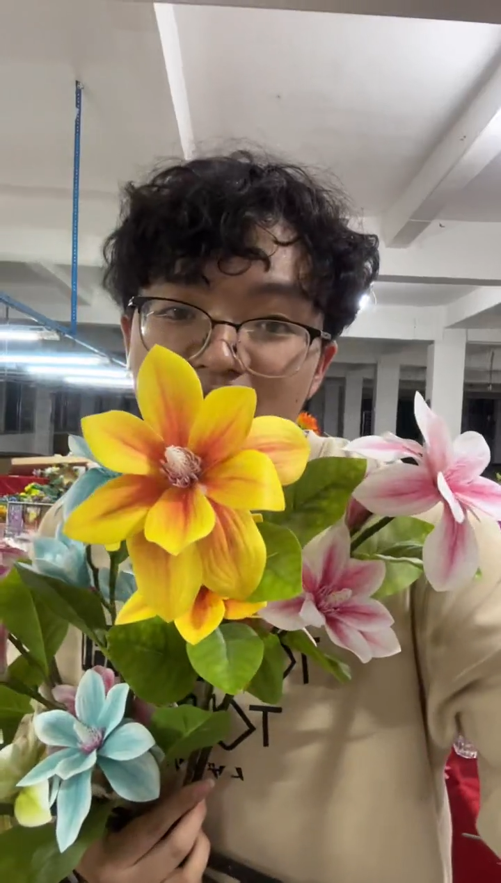 【闪购商品】仿真花束小玉兰花2束